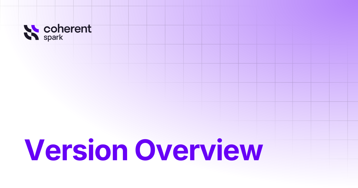 Version Overview | Spark